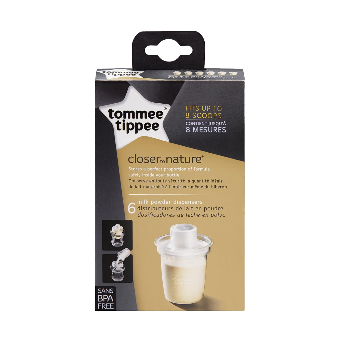 Tommee Tippee Formula Dispensers, 6 Count