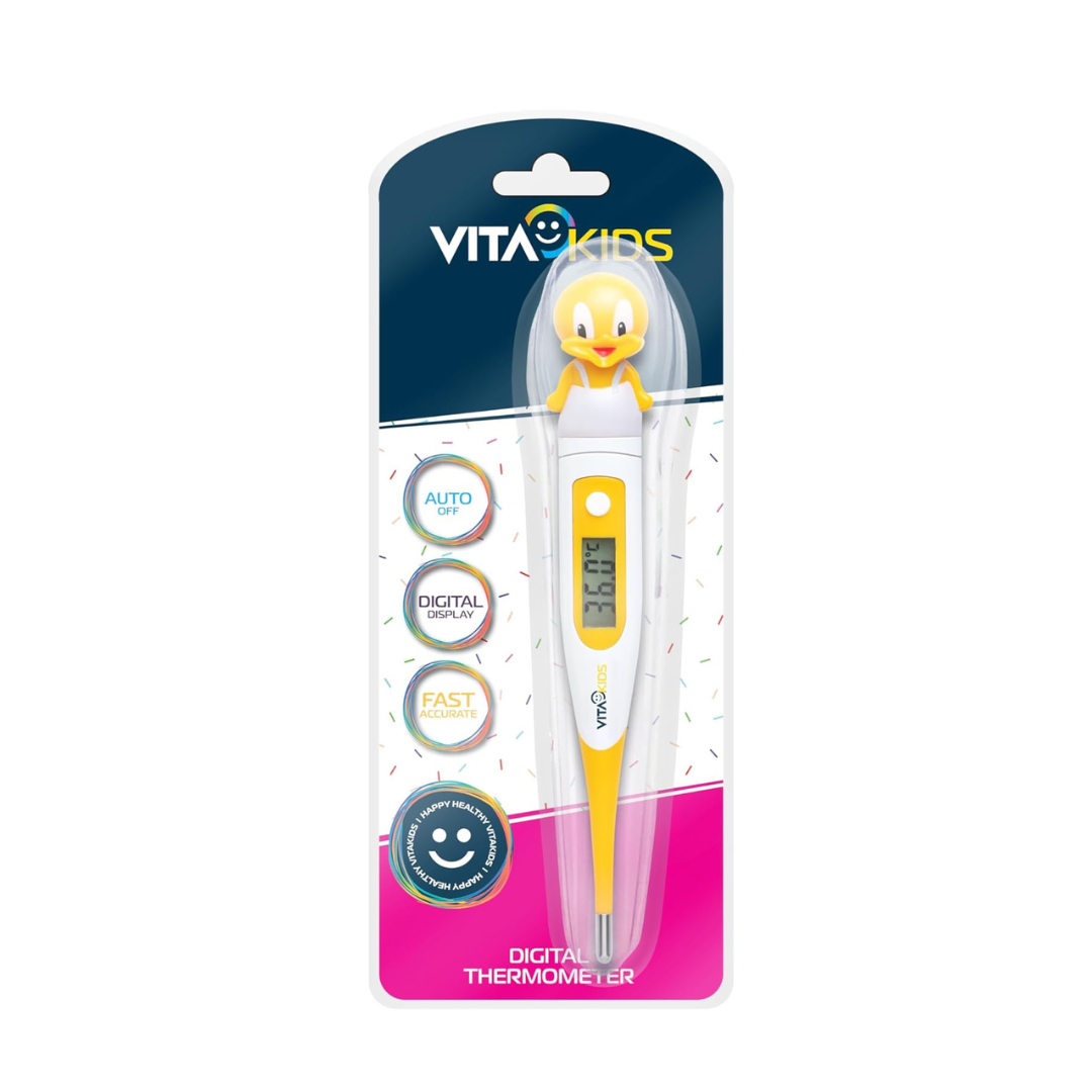 VitaKids Digital Thermometer - Yellow Duck