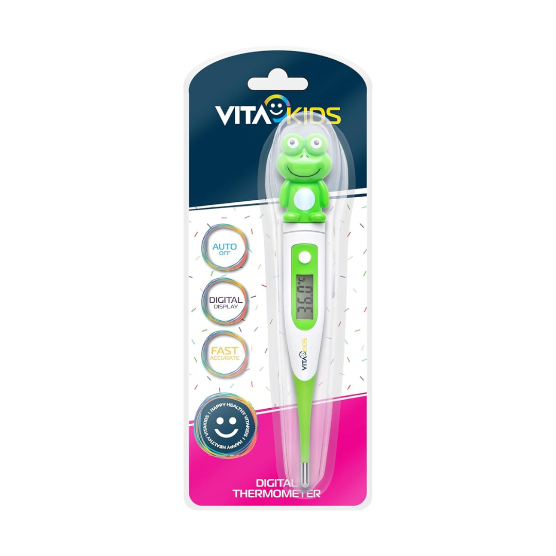 VitaKids Digital Thermometer – Green Frog