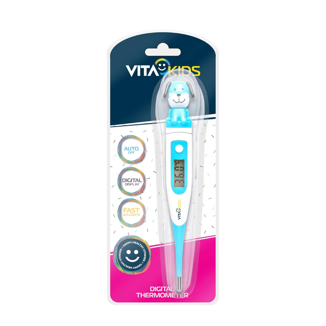 VitaKids Flexi-Tip Digital Thermometer – Blue Dog