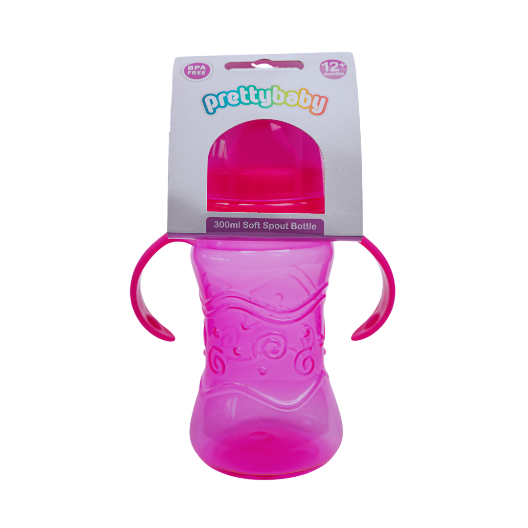 Prettybaby Soft Spout Bottle – 300ml (BPA-Free)