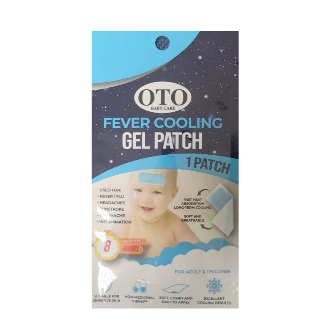 OTO Fever Cooling Gel Patch – Instant & Drug-Free Fever Relief