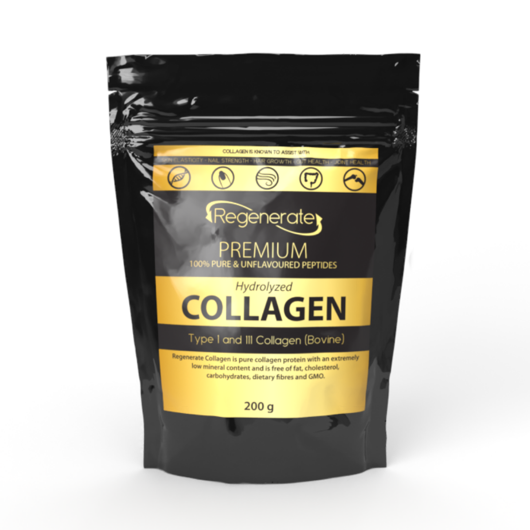 Regenerate Hydrolyzed Collagen Powder – Skin, Joint & Gut Support (200 g)