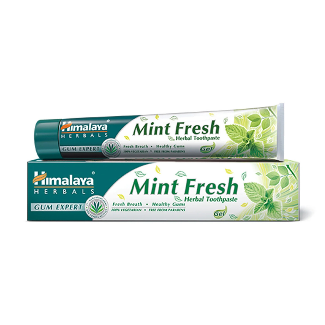Himalaya Mint Fresh Herbal Toothpaste Gel – Fluoride-Free (75 ml)