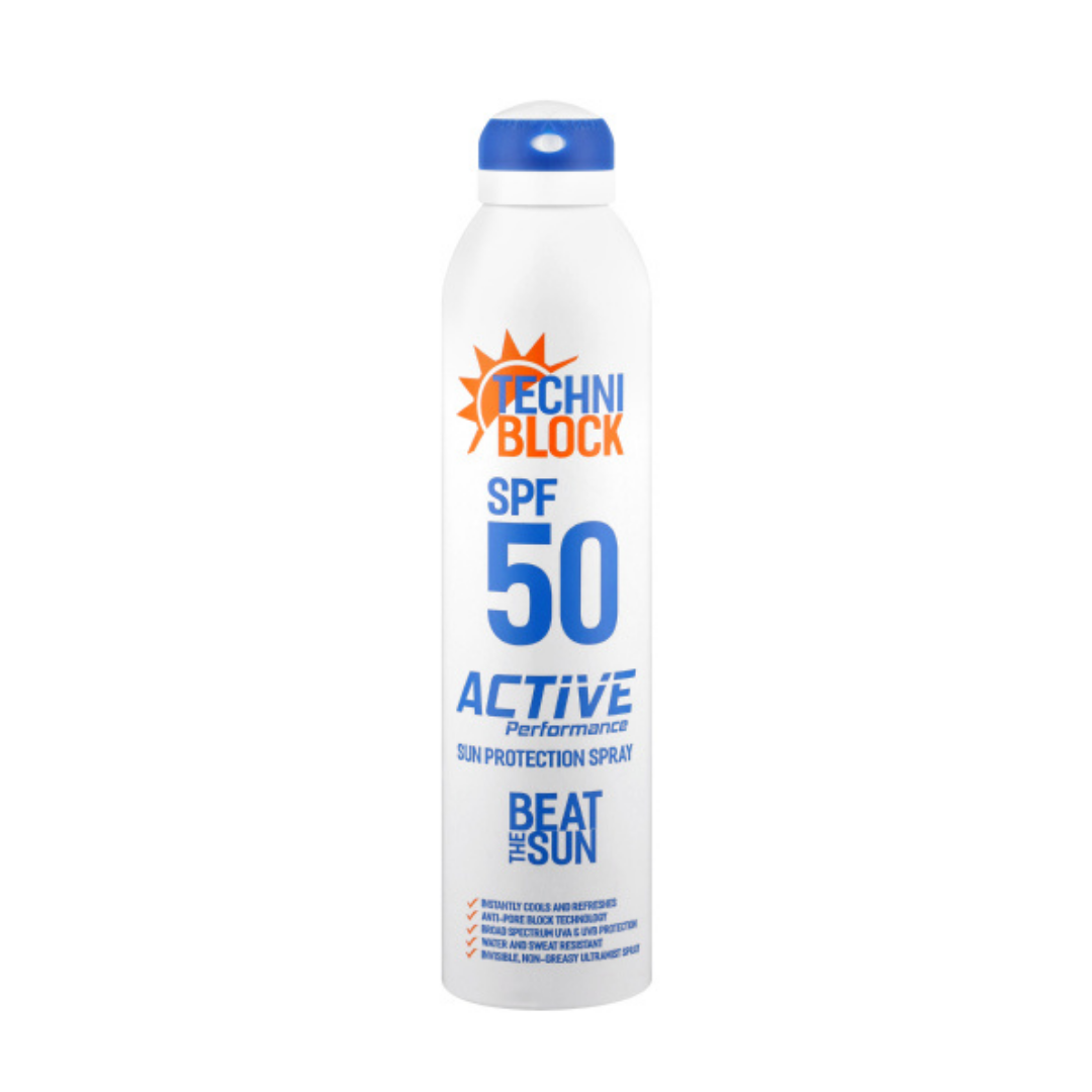 Techniblock SPF50 Sun Protection Spray – 300ml