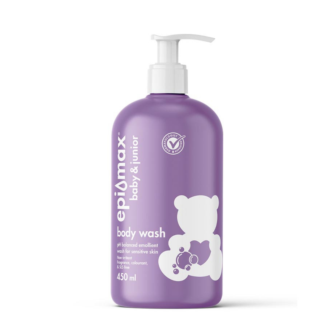 Epi‑Max Baby & Junior Body Wash – Gentle Emollient Cleanser (450 ml)