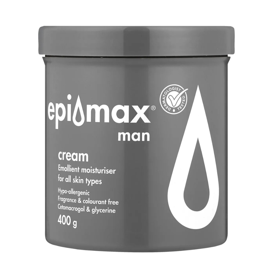 Epi‑Max Man Cream – Emollient Moisturizer for Dry, Sensitive Skin (400 g)