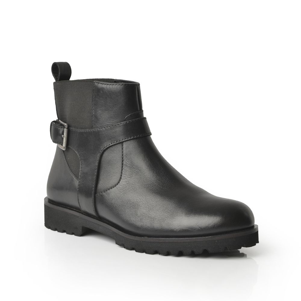 Green Cross 52404 Bucklle Trim Chelsea Ankle Boot