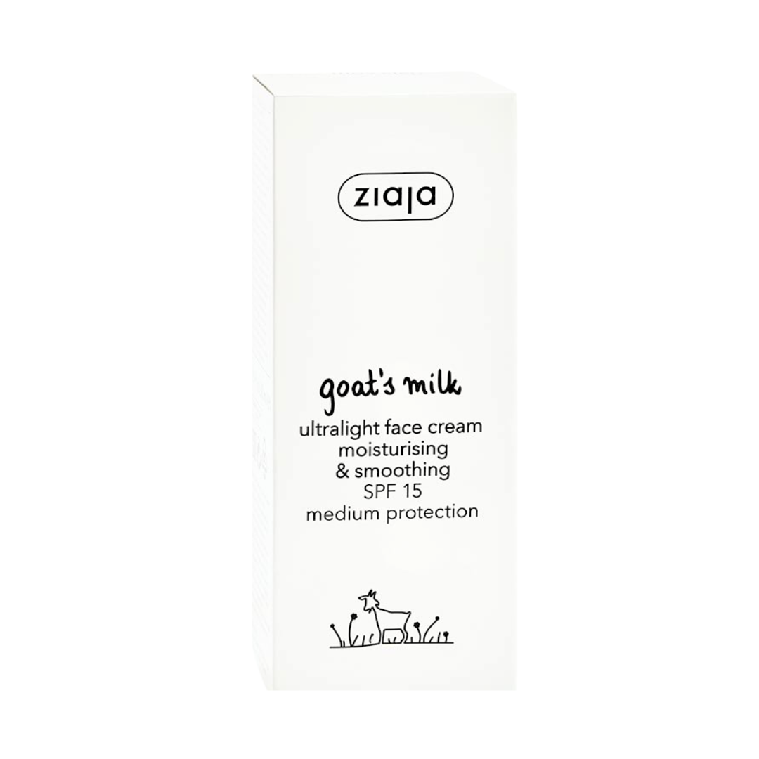 Ziaja Goat’s Milk Ultralight Face Cream SPF 15 50ml