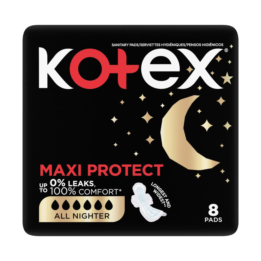 Kotex Maxi Thick Pads with Wings (8's / 10's)