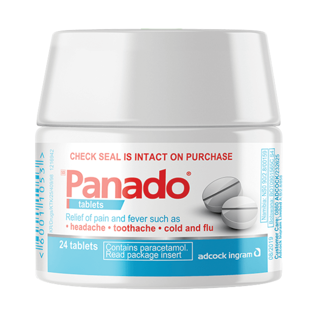 Panado Tablets 500mg 24’s (Spartan)