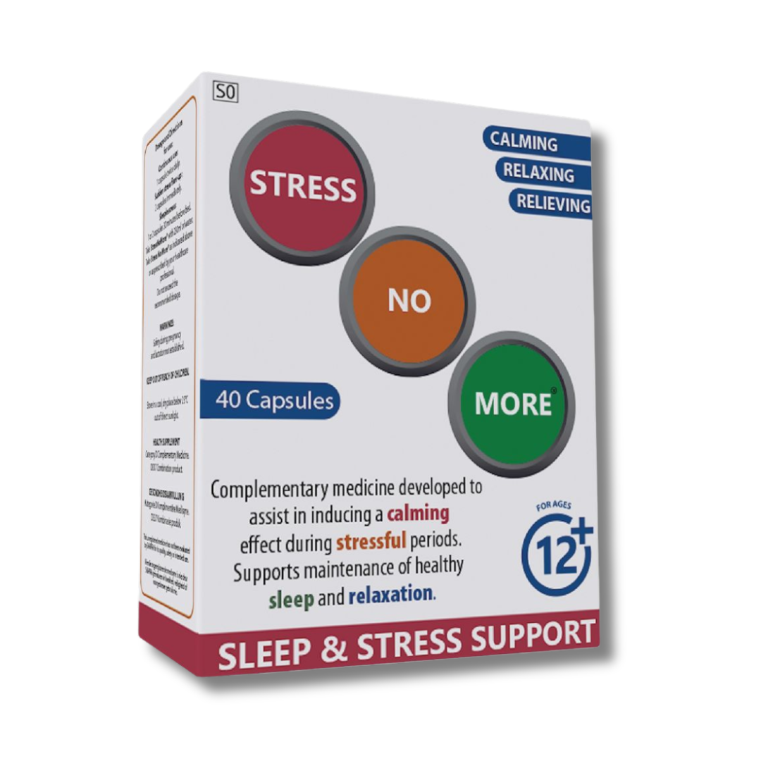 Stress No More Sleep & Stress Support Caps 40's