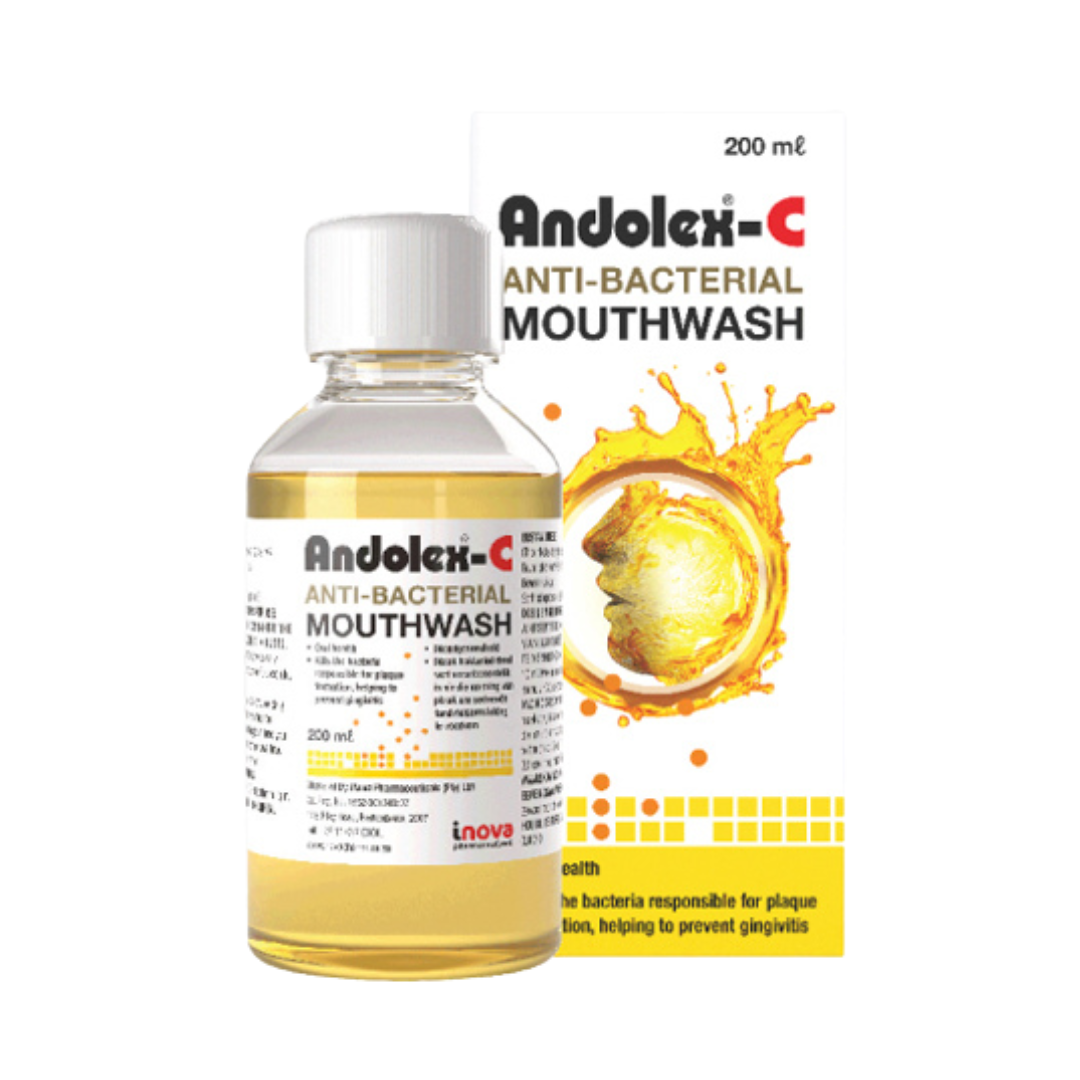Andolex-C Antibacterial Mouthwash 200ml