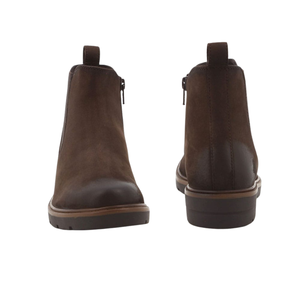 Hush Puppies Reverie Ankle Boots - Espresso Nubuck