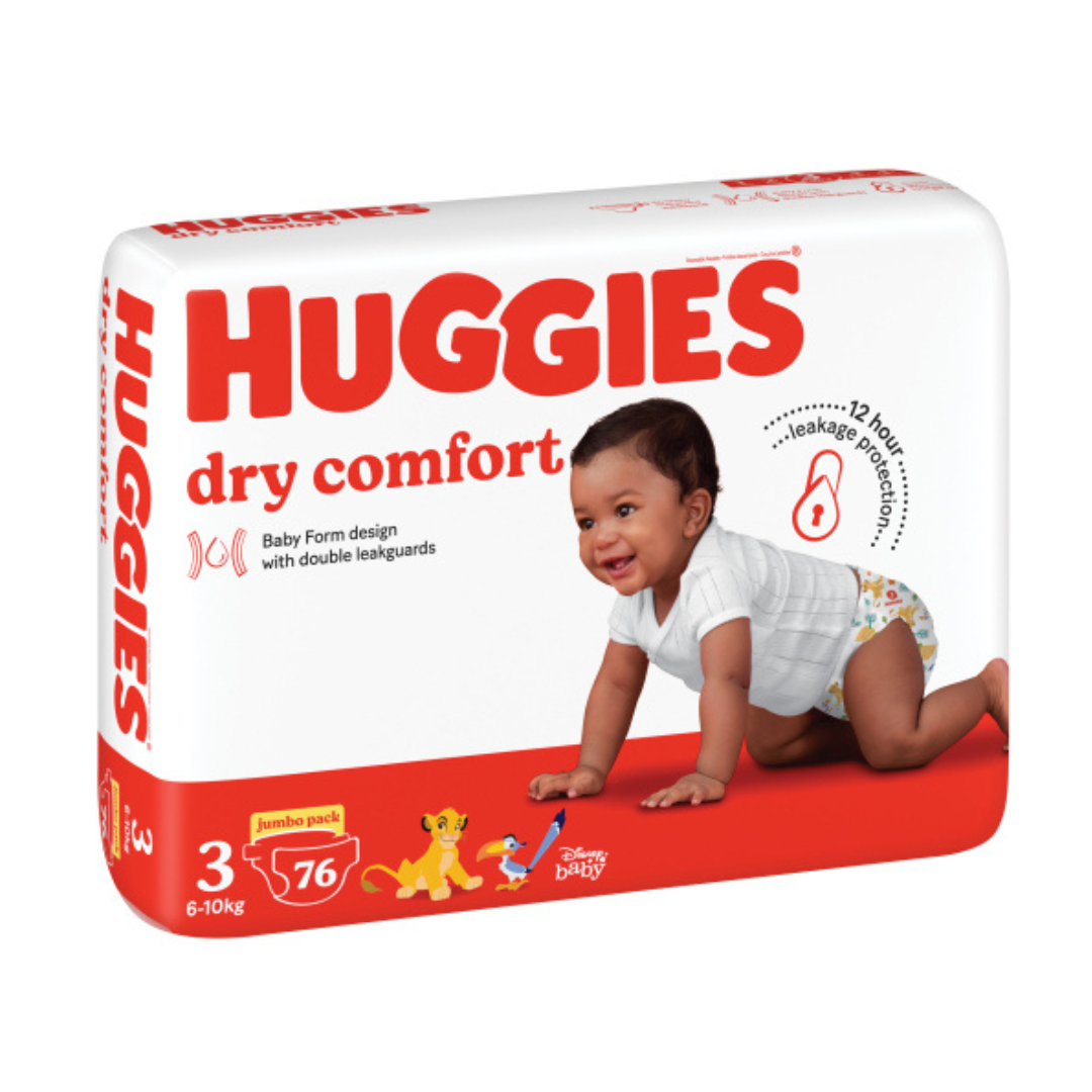 Huggies Dry Comfort (Size 3, 76s)
