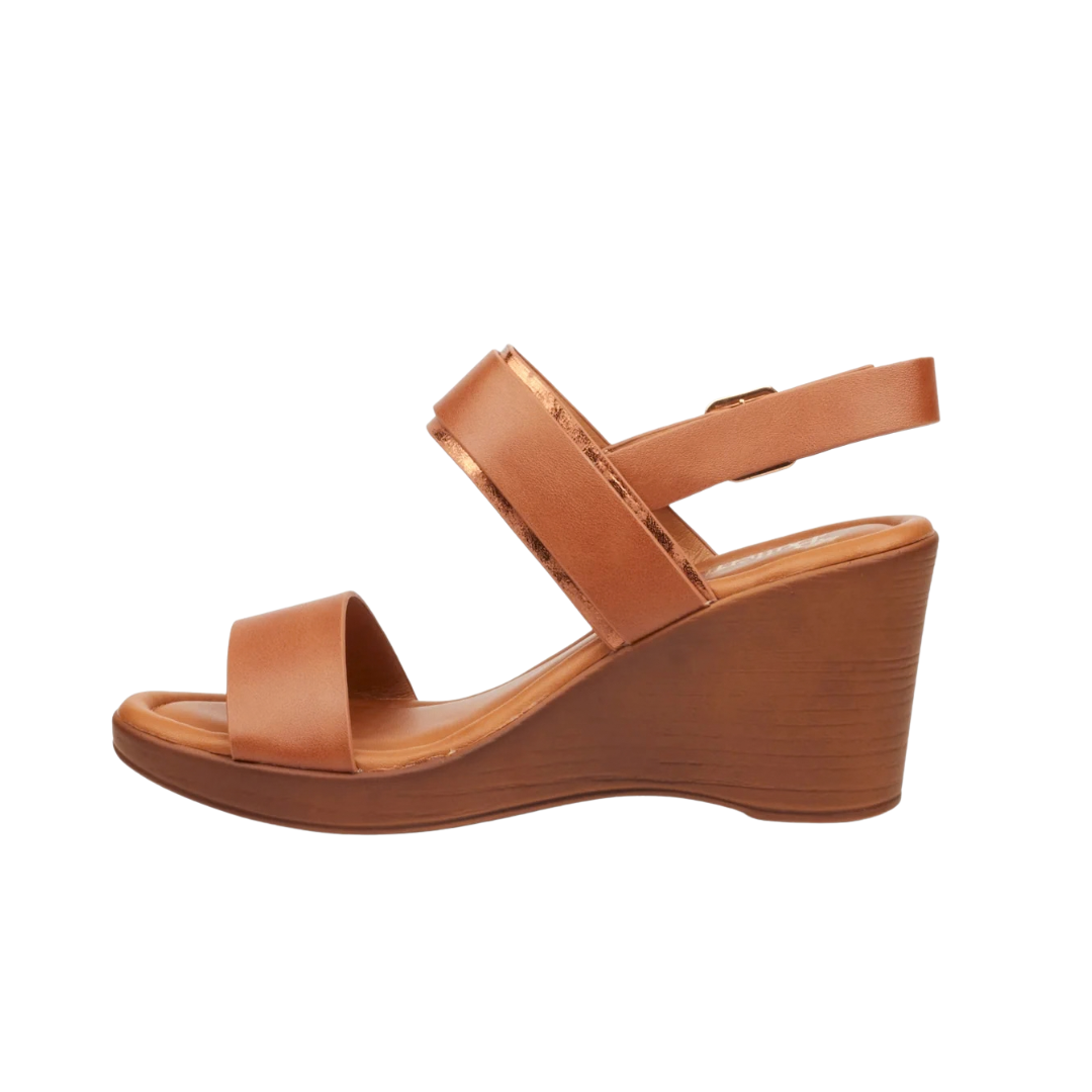 Butterfly Feet Allora 4 Wedge - Tan