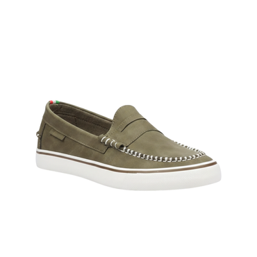 DC Vinny 1 Faux Nubuck Loafer - Olive