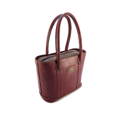 Der Lederhandler Basket Bag Small - Tobacco