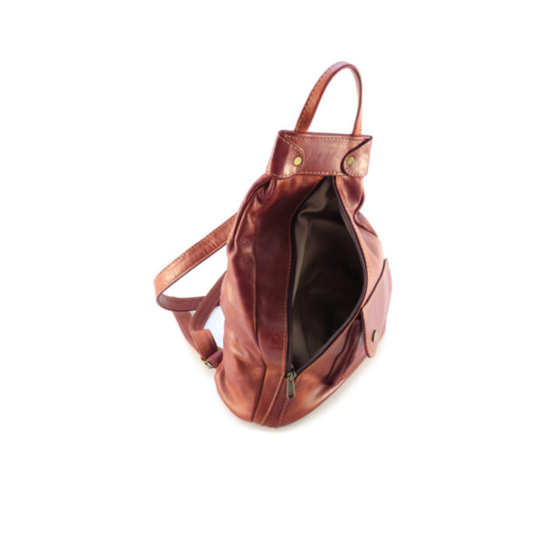 Der Lederhandler Juanita Backpack - Tobacco