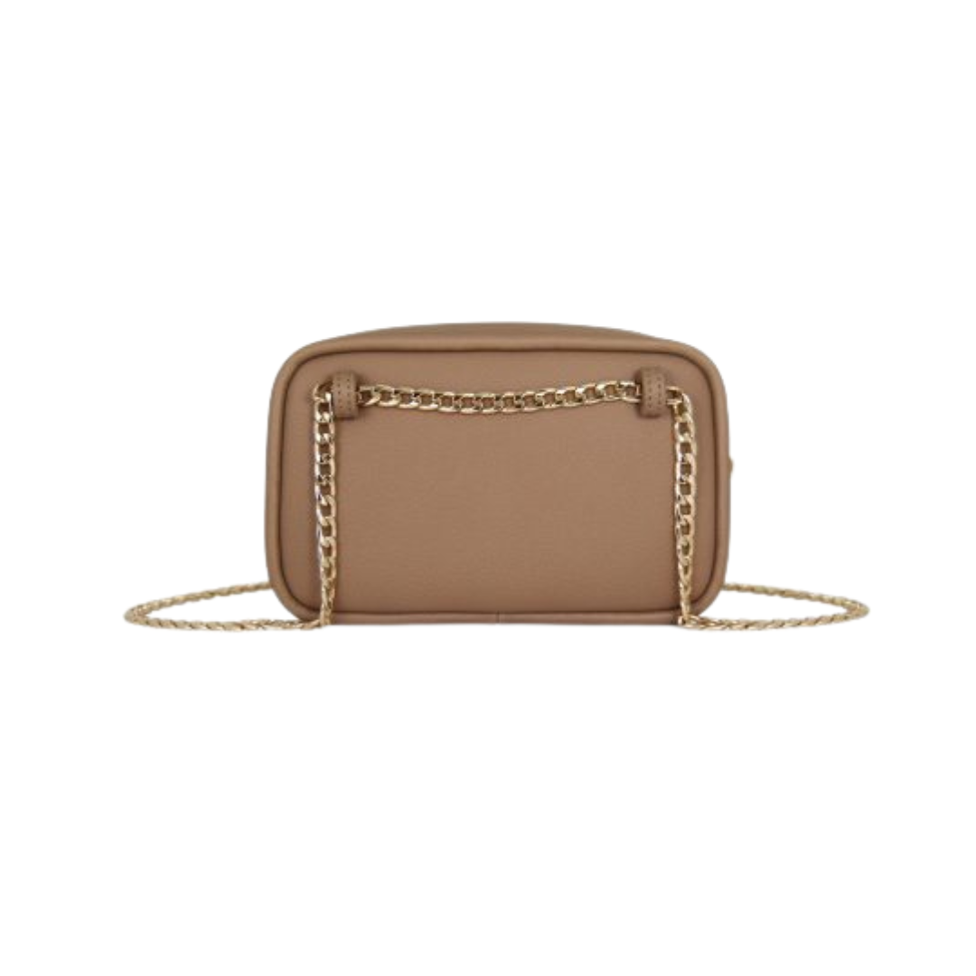 FENN Pouch Cappuccino - Gold Zip