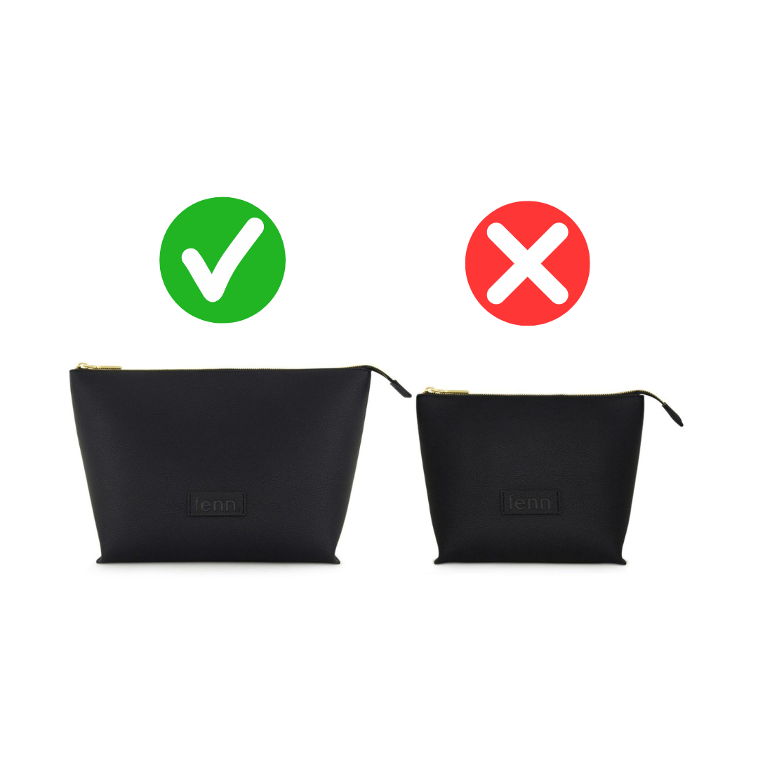 Fenn Large Cube (Pouch bag) - Black