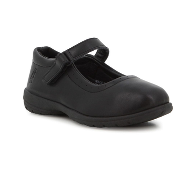 Hush Puppies: Little Kids Scarlett Black School Shoes