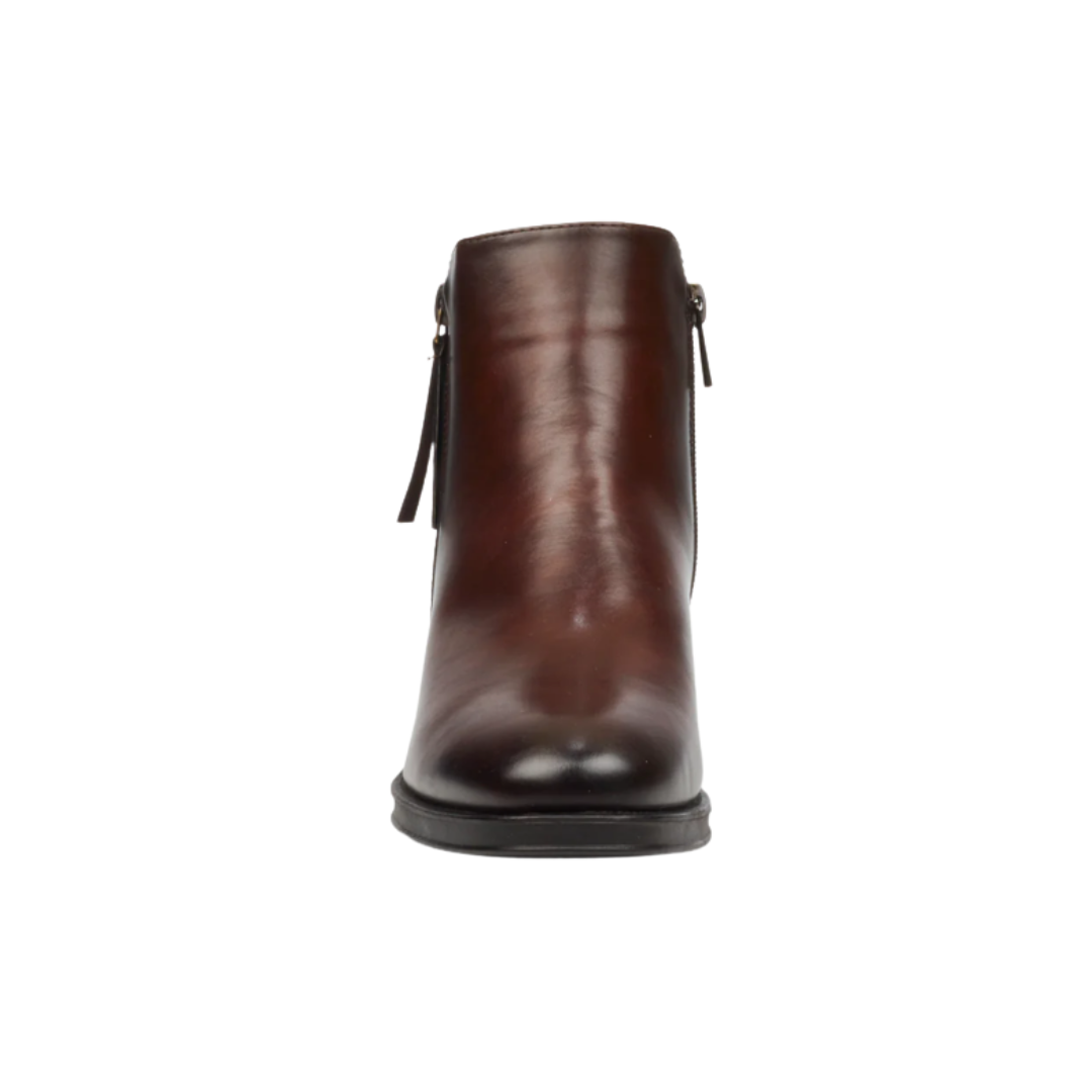 Miss Black Deer 1 Ankle Boot - Chocolate