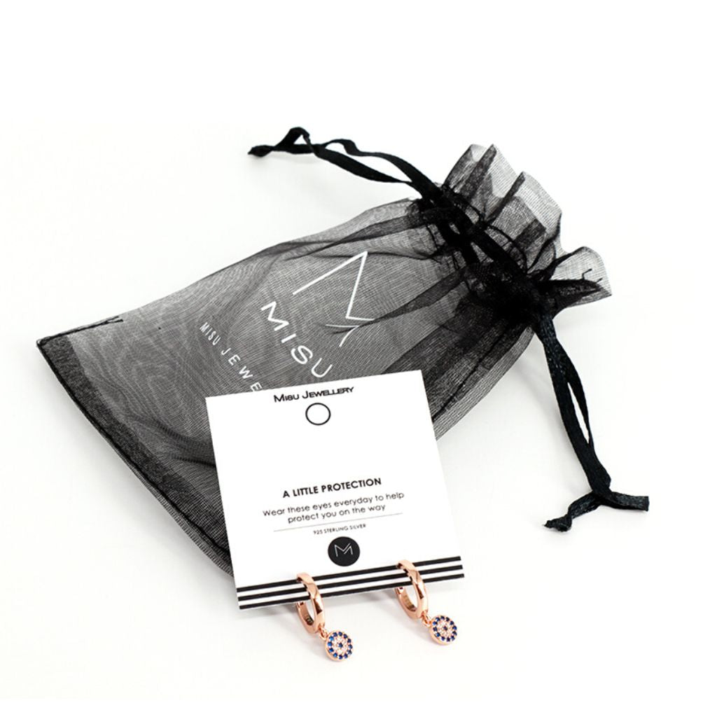 Misu Rose eye huggies