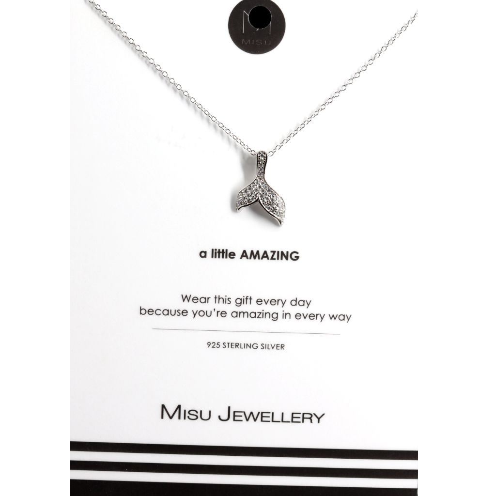 Misu Whale tail necklace