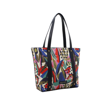 Pierre Cardin Zahara Printed Tote - Navy Print