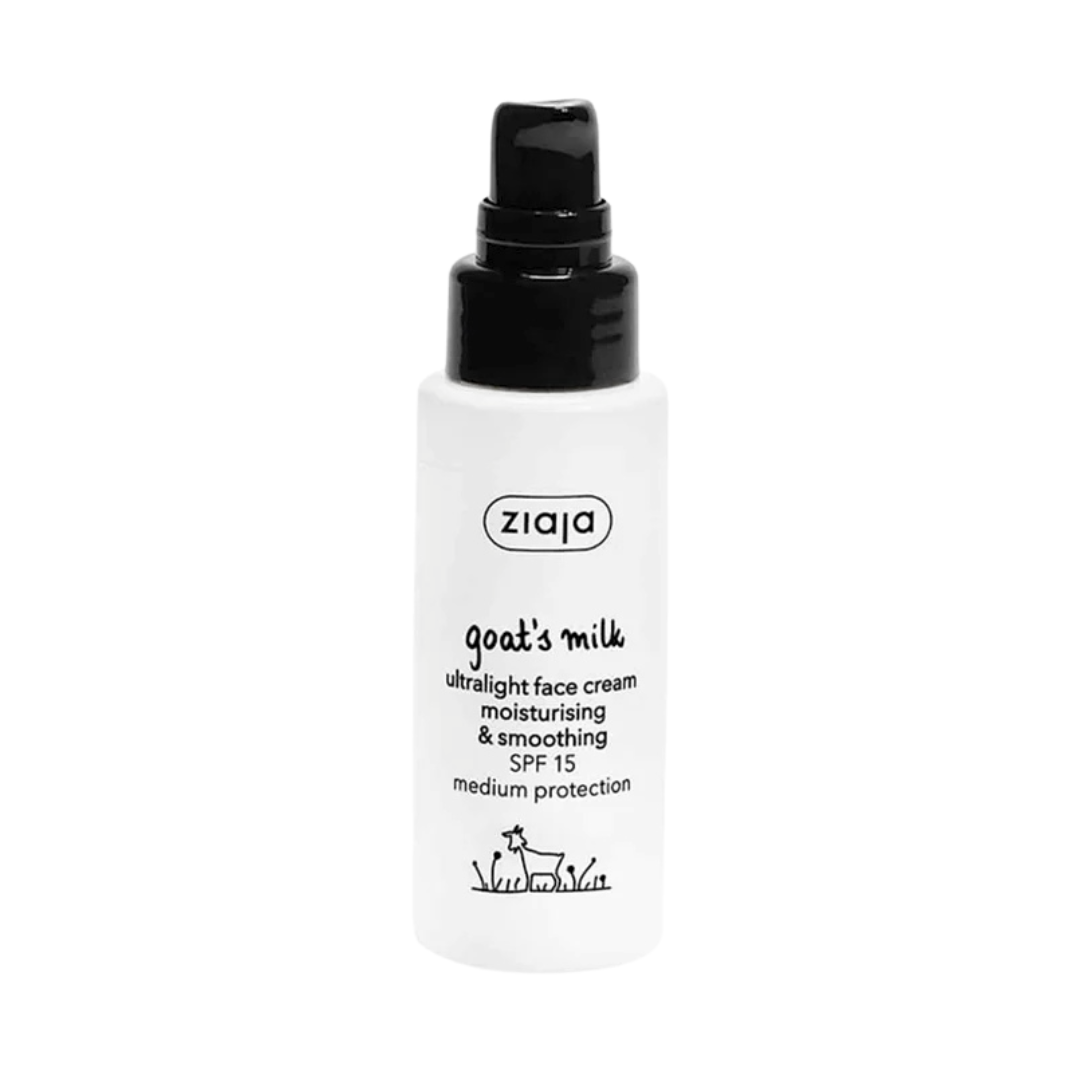 Ziaja Goat’s Milk Ultralight Face Cream SPF 15 50ml