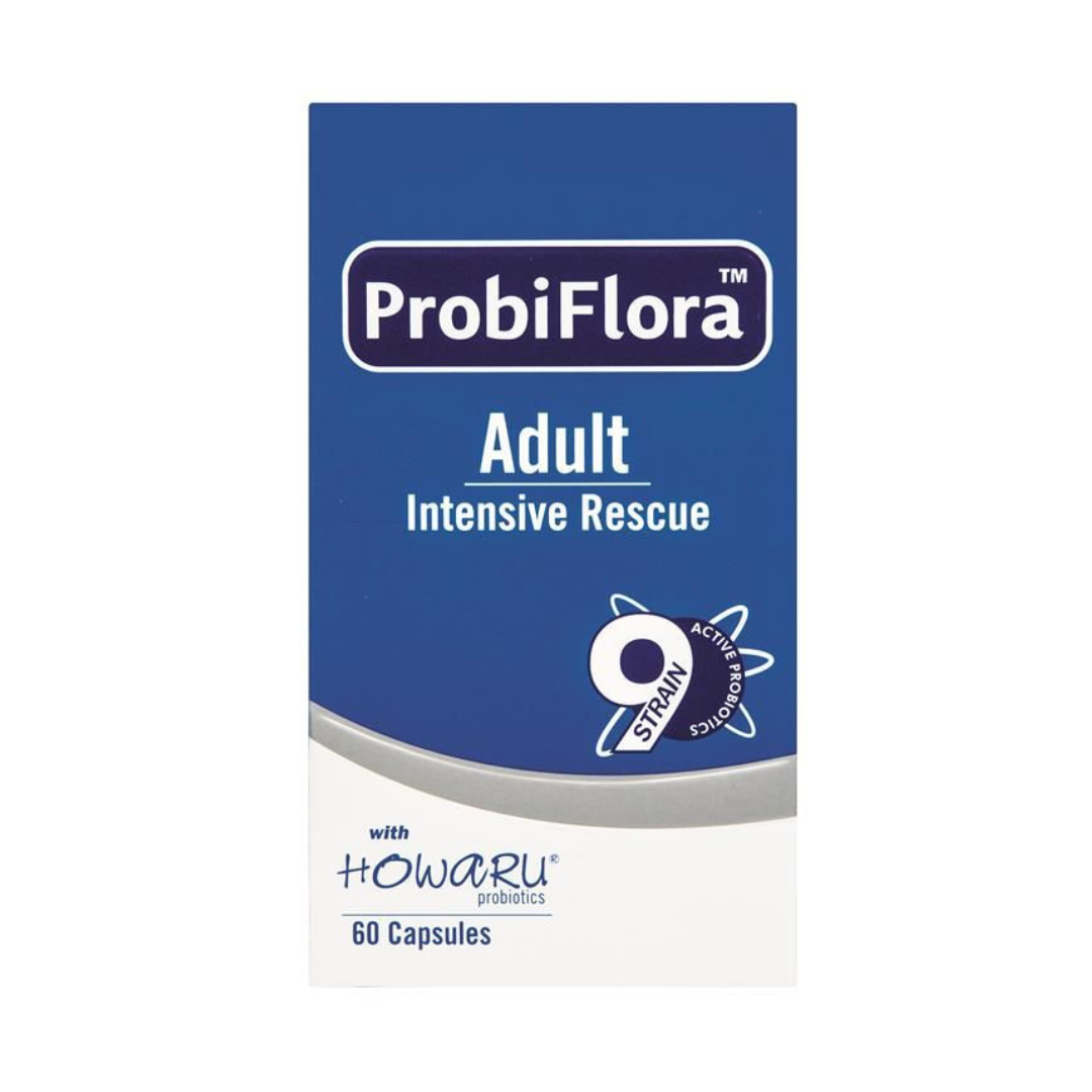 ProbiFlora Adult Intensive Rescue 9 Strain Probiotic 60 VegeCaps