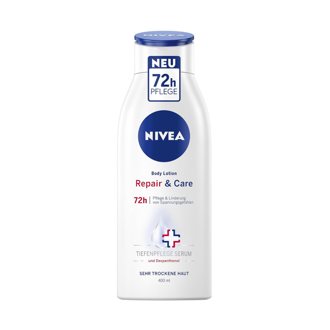 NIVEA Body Lotion – Rich Care & Repair for Dry Skin