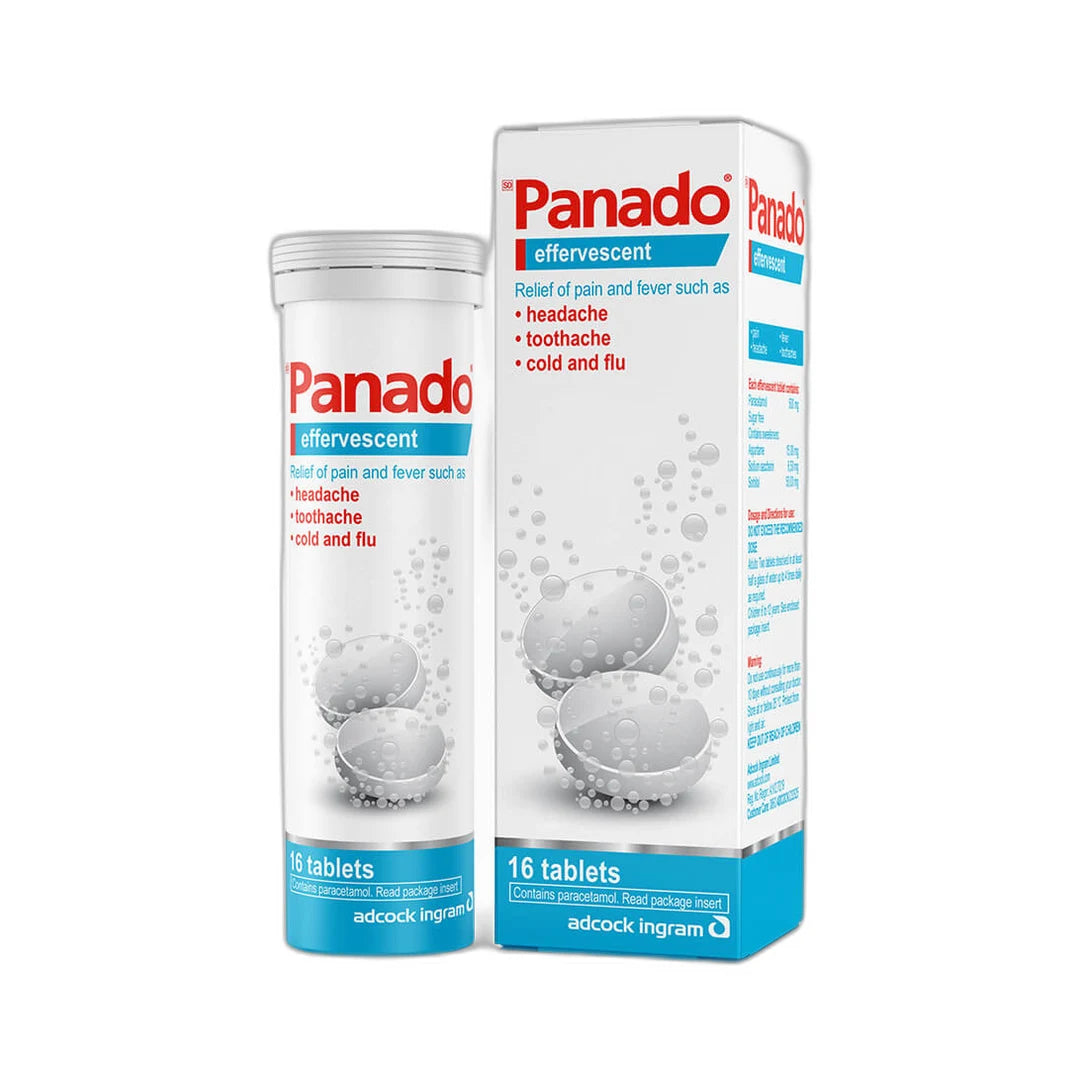 Panado® Effervescent Pain Tablets 16'S