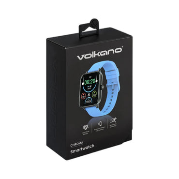 Volkano Chroma Series Smartwatch with Blue Strap