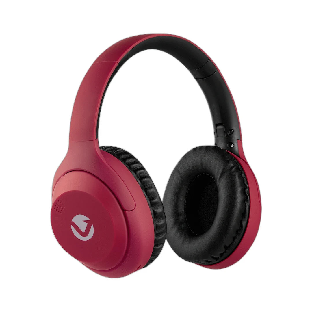 Volkano Cosmic 2 Series Bluetooth Headphones – Red