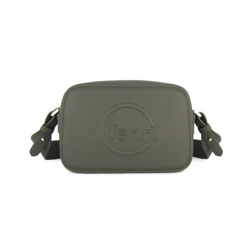 Fenn Crossbody Army Green – Gold Zip