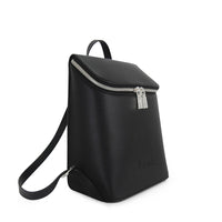 Fenn Backpack Black with Silver Zip