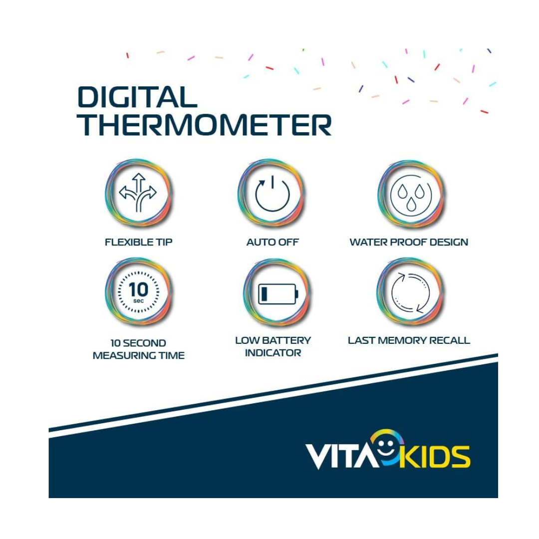VitaKids Digital Thermometer - Yellow Duck