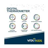 VitaKids Digital Thermometer - Yellow Duck