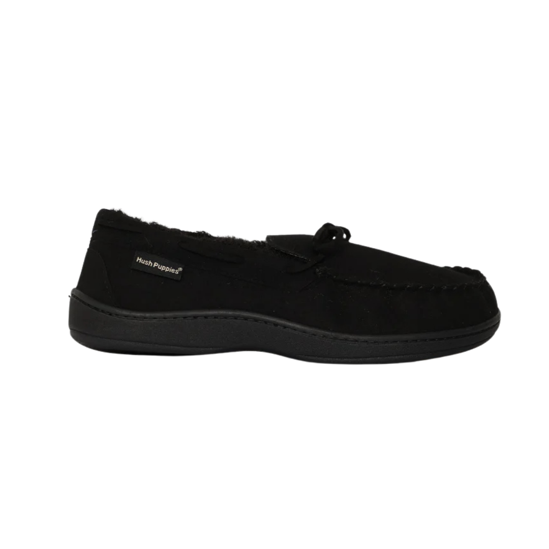 Hush Puppies Ben Slippers Black