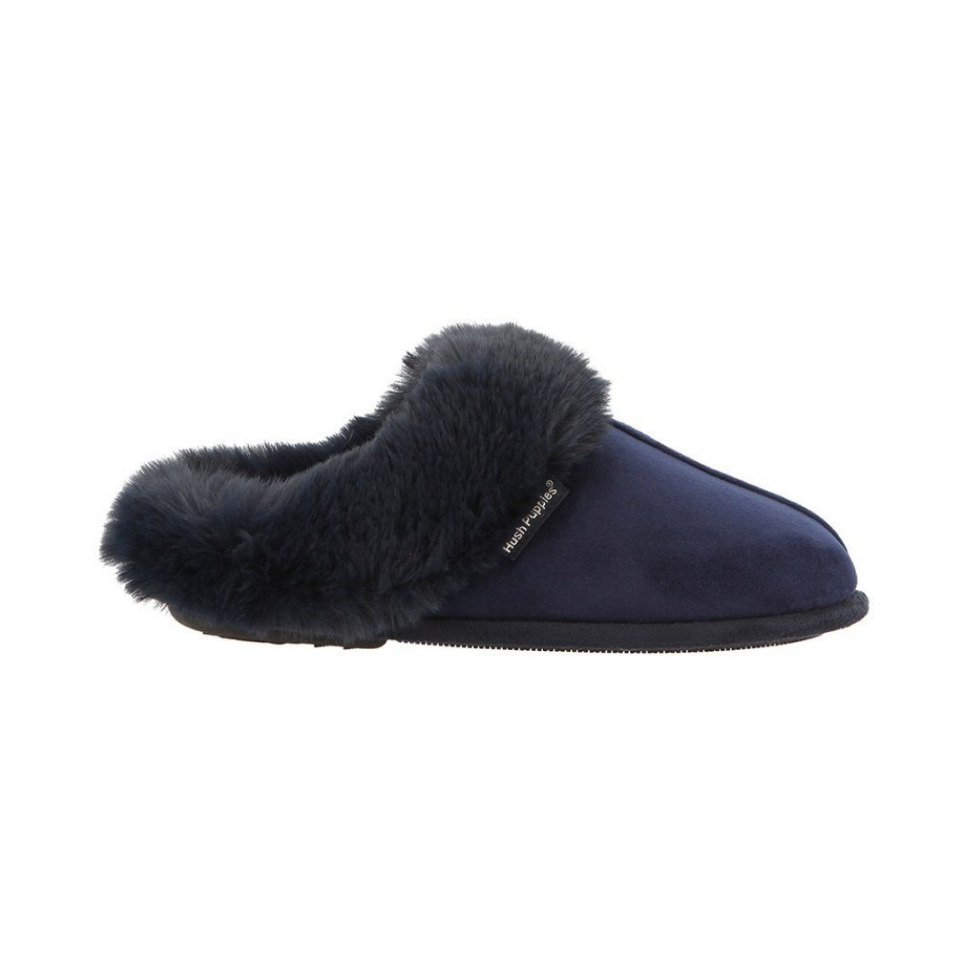 Hush Puppies Navy Virginia Slippers