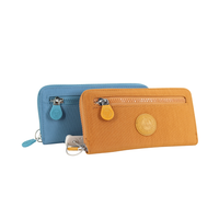 Free Spirit Blue and Tan Wallet