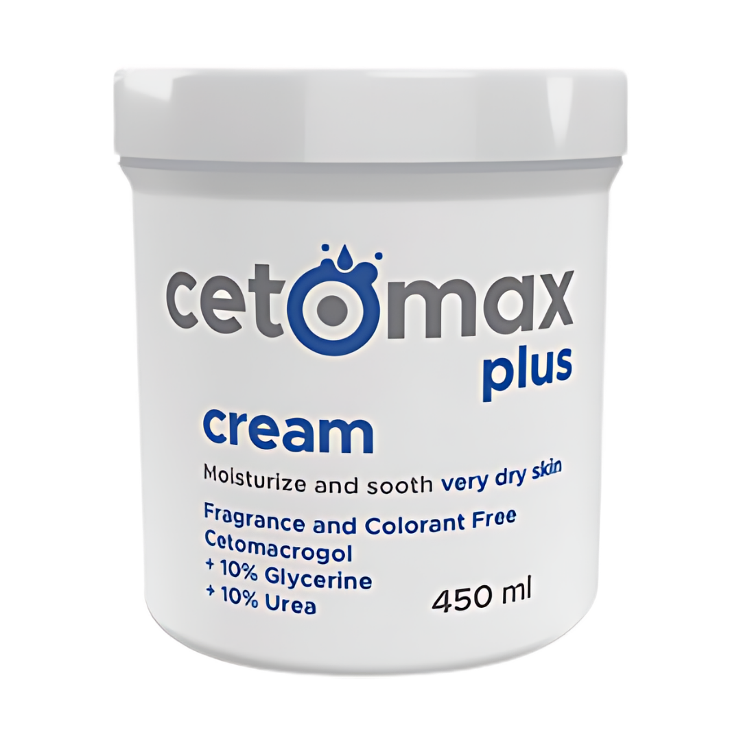 Cetomax Plus Cream (450ml, 10% Glycerine)