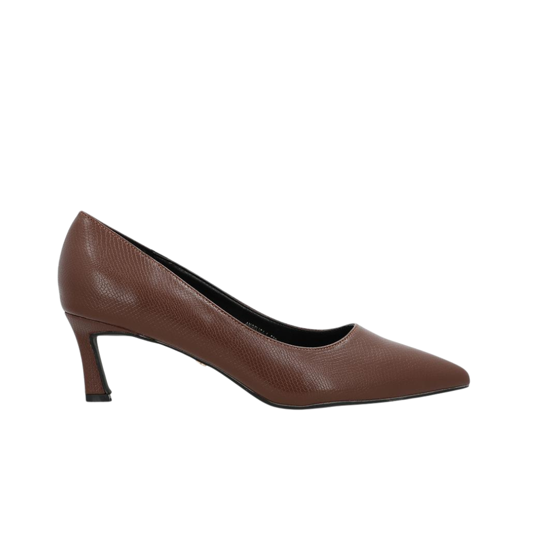 Angelica 1 Court Heel - Chocolate