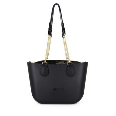 Fenn Petite Black | Gold Zip