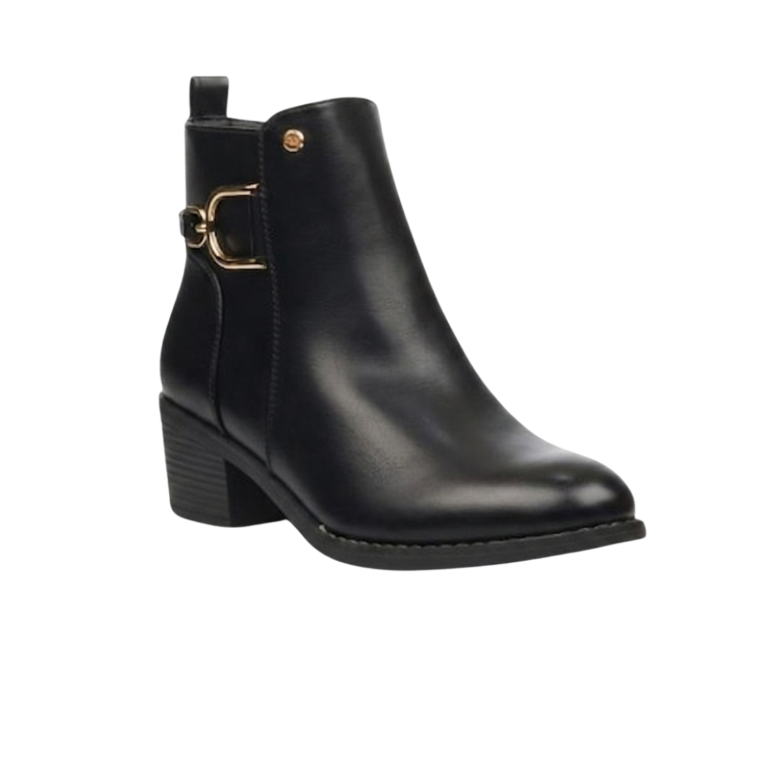 Miss Black Brook 1 Ankle Boot - Black