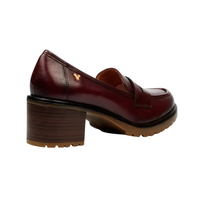 DC Noxer 9 High Block Heel - Burgundy