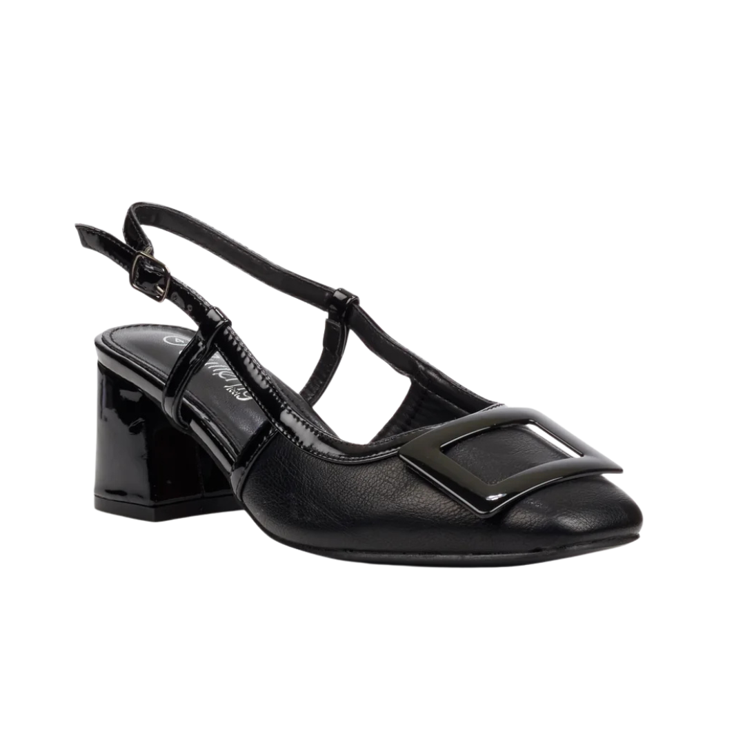 Butterfly Feet Verity 1 Heel - Black