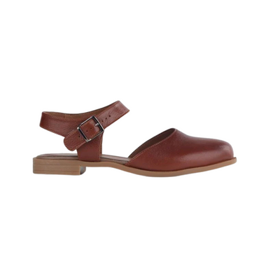 Froggie 12344 Mary Jane Sandal in Chestnut